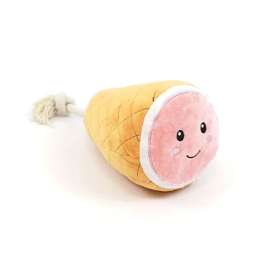 Happy Pet Christmas - Christmas Ham Tough Rope Dog Toy