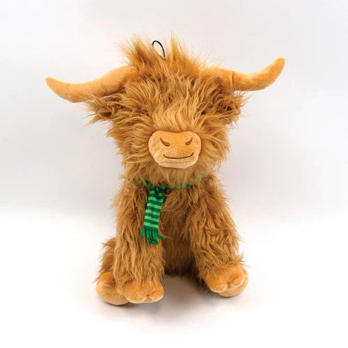 Happy Pet Christmas - Festive Highland Cow Jumbo