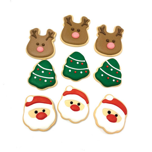 Happy Pet Christmas - Classic Christmas Festive Dog Biscuits 9pc