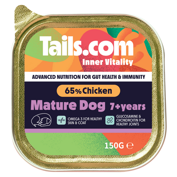 Tails.com Inner Vitality Mature Chicken Alu Tray 150g