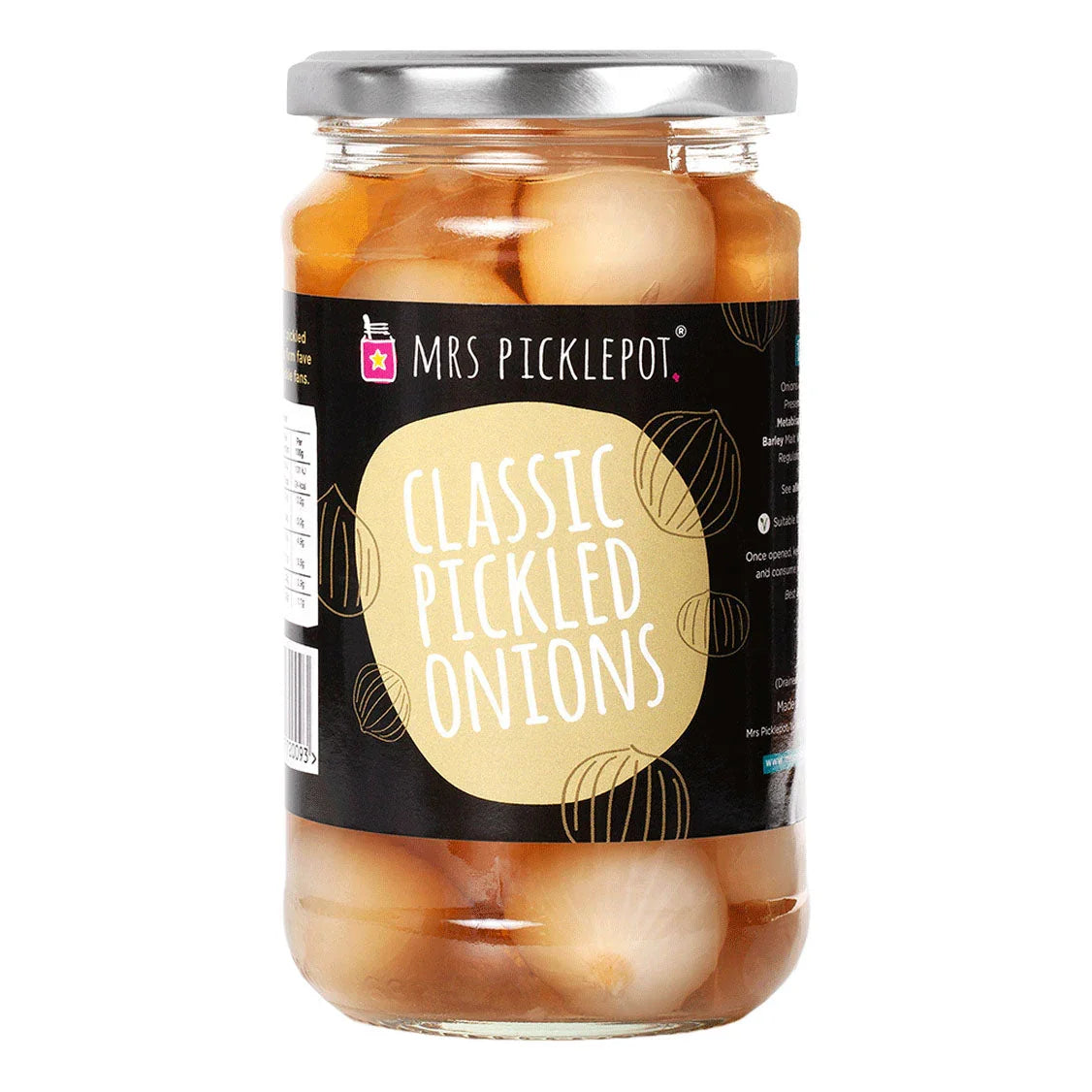 Classic pickled onions (440g)
