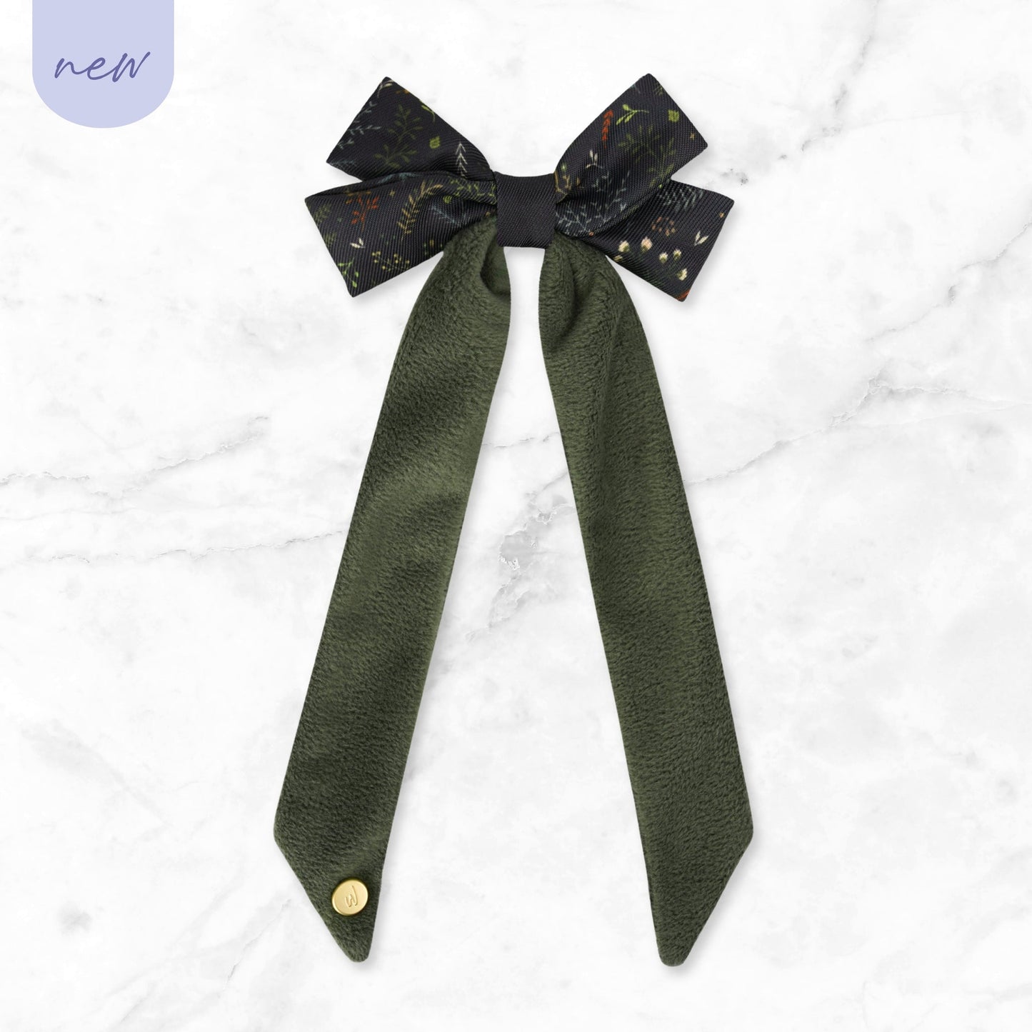 Wyld Cub - Bow Hair Clip: Chiswick Ravenwood