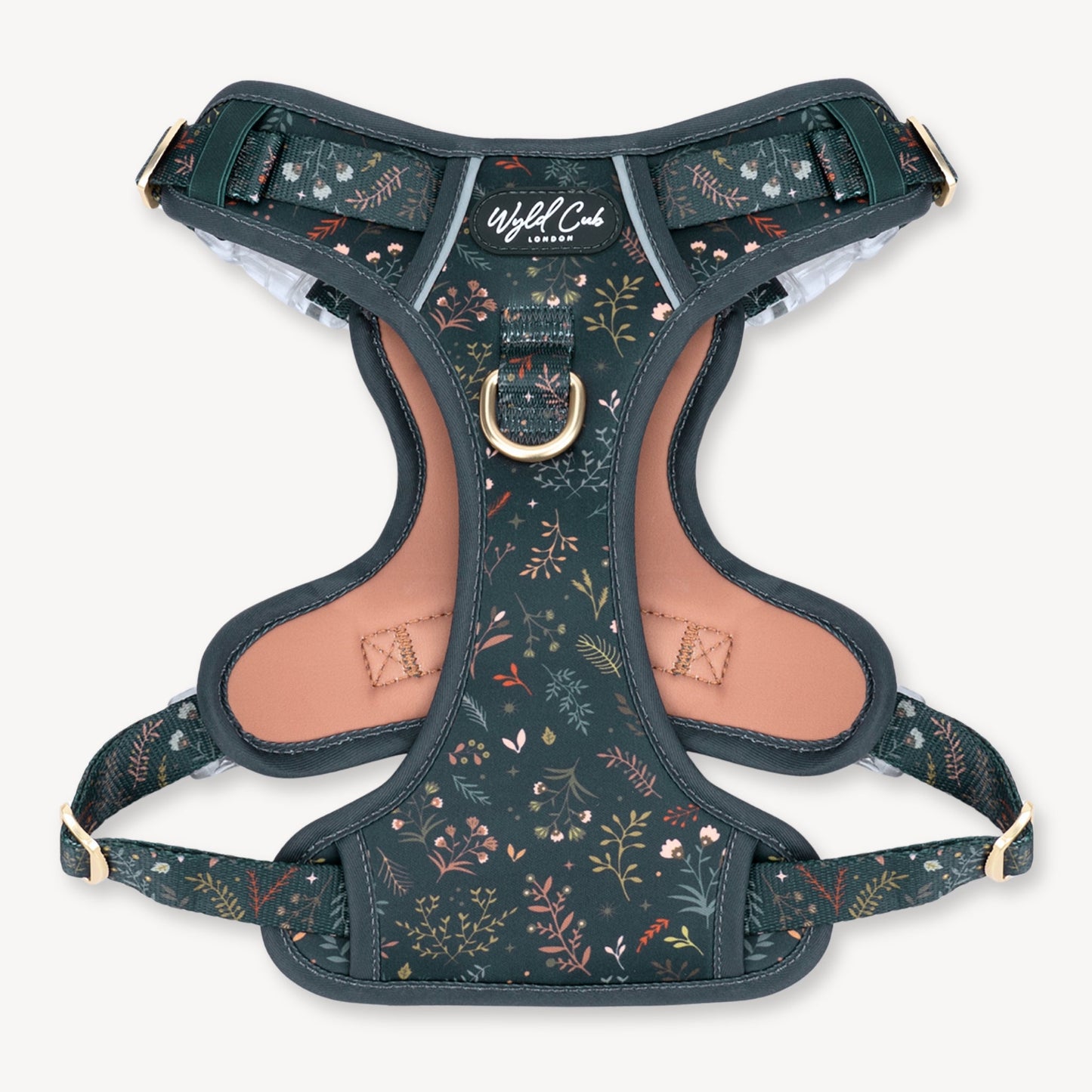 Wyld Cub - Step & Switch® Dog Harness: Chiswick Ravenwood
