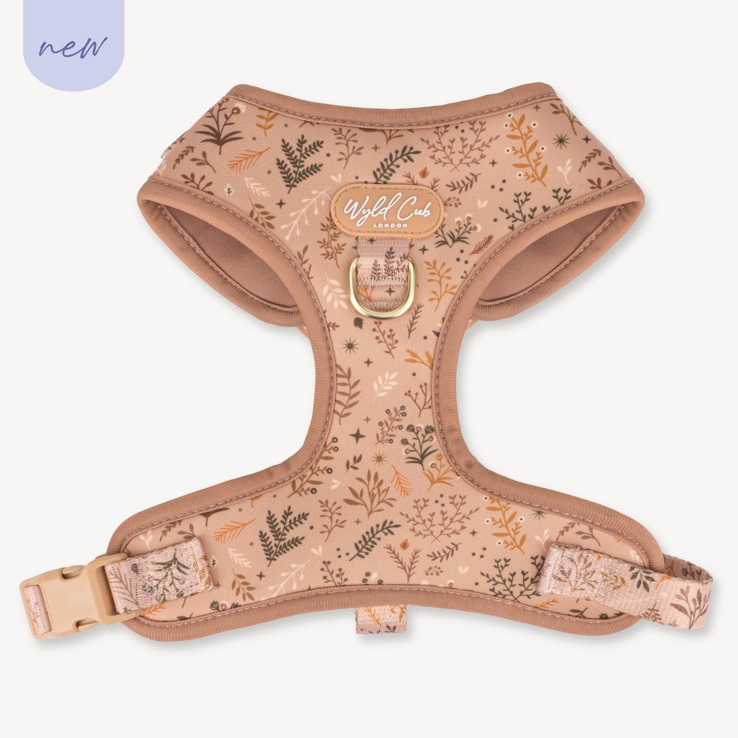 Wyld Cub - Adjustable Dog Harness: Chiswick Nutmeg