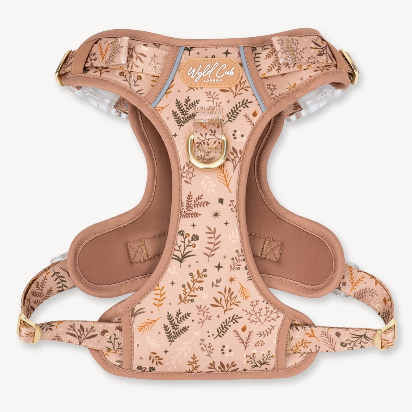 Wyld Cub - Step & Switch® Dog Harness: Chiswick Nutmeg