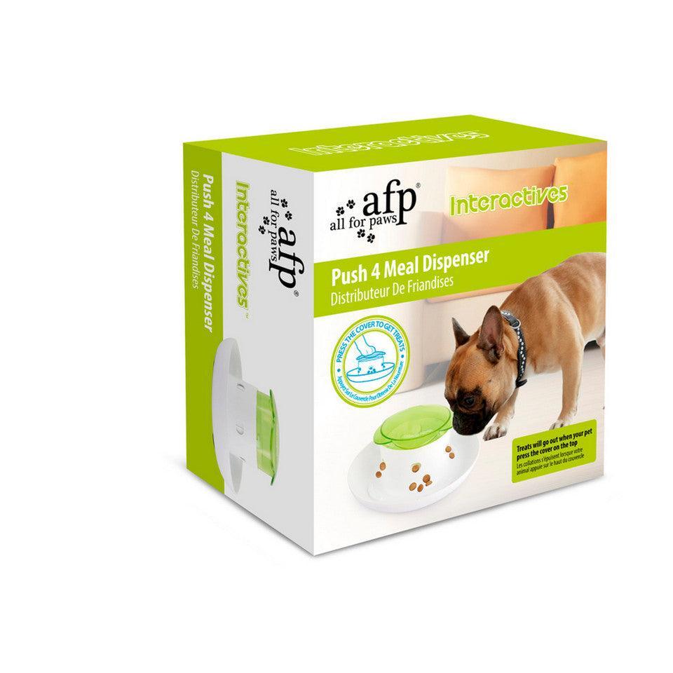 All For Paws Interactives - Push4meal Dispenser - North East Pet Shop All For Paws