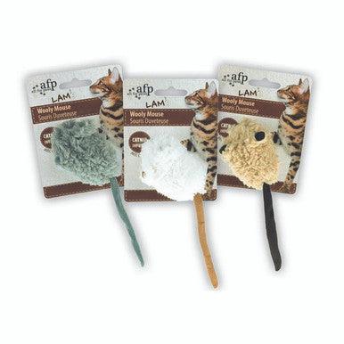 All For Paws Lamb Wooly Mouse Mixed Colours - North East Pet Shop All For Paws