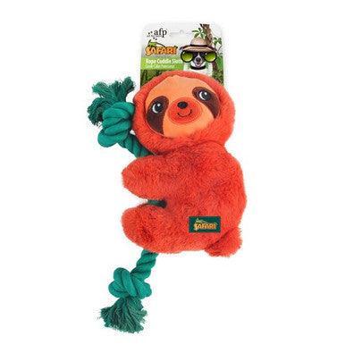 All For Paws Safari Rope Cuddle Sloth - North East Pet Shop All For Paws