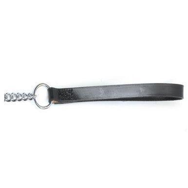 Ancol Medium Chain Lead TH Handle Black 82cm - North East Pet Shop ANCOL