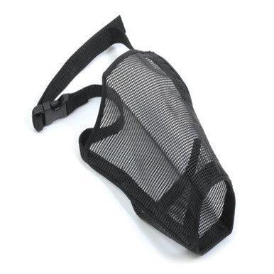 Ancol Nylon Mesh Dog Muzzle Black Size 4 - North East Pet Shop ANCOL