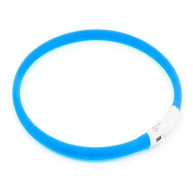 Ancol Rechargeable Flashing Band Blue 58cm - North East Pet Shop ANCOL