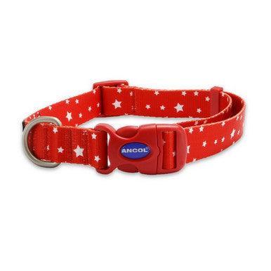 Ancol Soho Star Patterned Collar S - North East Pet Shop ANCOL