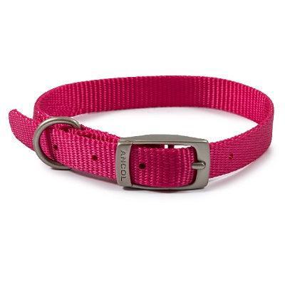Ancol Viva Buckle Col Pink 26-31cm - North East Pet Shop Ancol