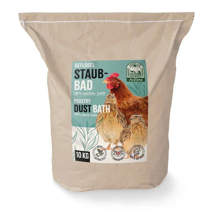 AniForte® FarmLife Dust Bath 10kg - For Poultry - North East Pet Shop Aniforte