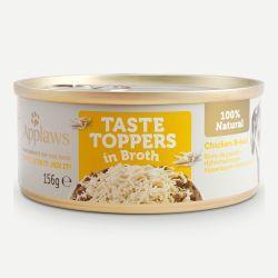 Applaws Taste Toppers Wet Dog Food Chicken in Broth Tin, 12 x 156g - North East Pet Shop Applaws
