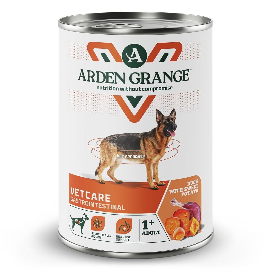 Arden Grange VetCare Gastrointestinal Duck with Sweet Potato 395g x 6 - North East Pet Shop Arden Grange