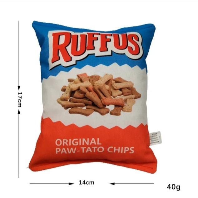 Bag of Crips Dog Toy - North East Pet Shop Dog Shack UK