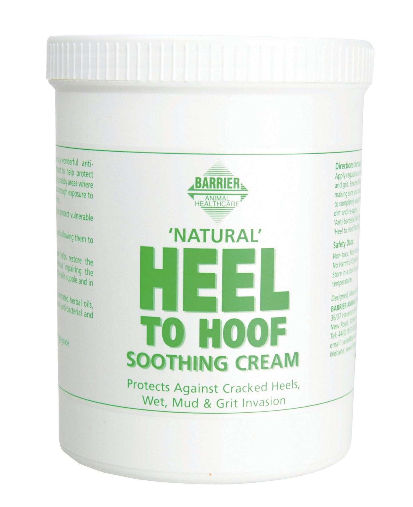 Barrier Heel to Hoof Soothing Cream - North East Pet Shop Barrier