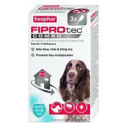 Beaphar FIPROtec COMBO Spot On for Medium Dogs 6 Months - North East Pet Shop Beaphar