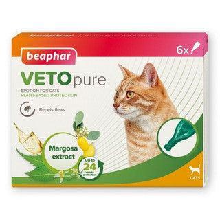 Beaphar VETOpure Cat Spot On 6 Pipette - North East Pet Shop Beaphar
