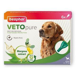 Beaphar VETOpure Medium Large Dog Spot On 6 Pipette - North East Pet Shop Beaphar