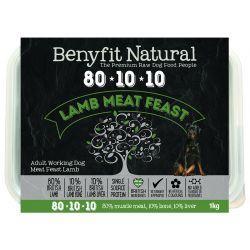 Benyfit Natural 80.10.10 Lamb Meat Feast - North East Pet Shop Benyfit