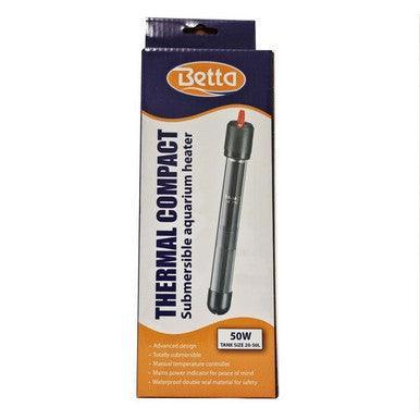 Betta Compact Aquarium Heater 50w - North East Pet Shop Betta