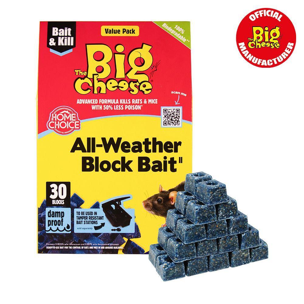 Big Cheese All Weather Bait2 Block30x10g - North East Pet Shop Big Cheese