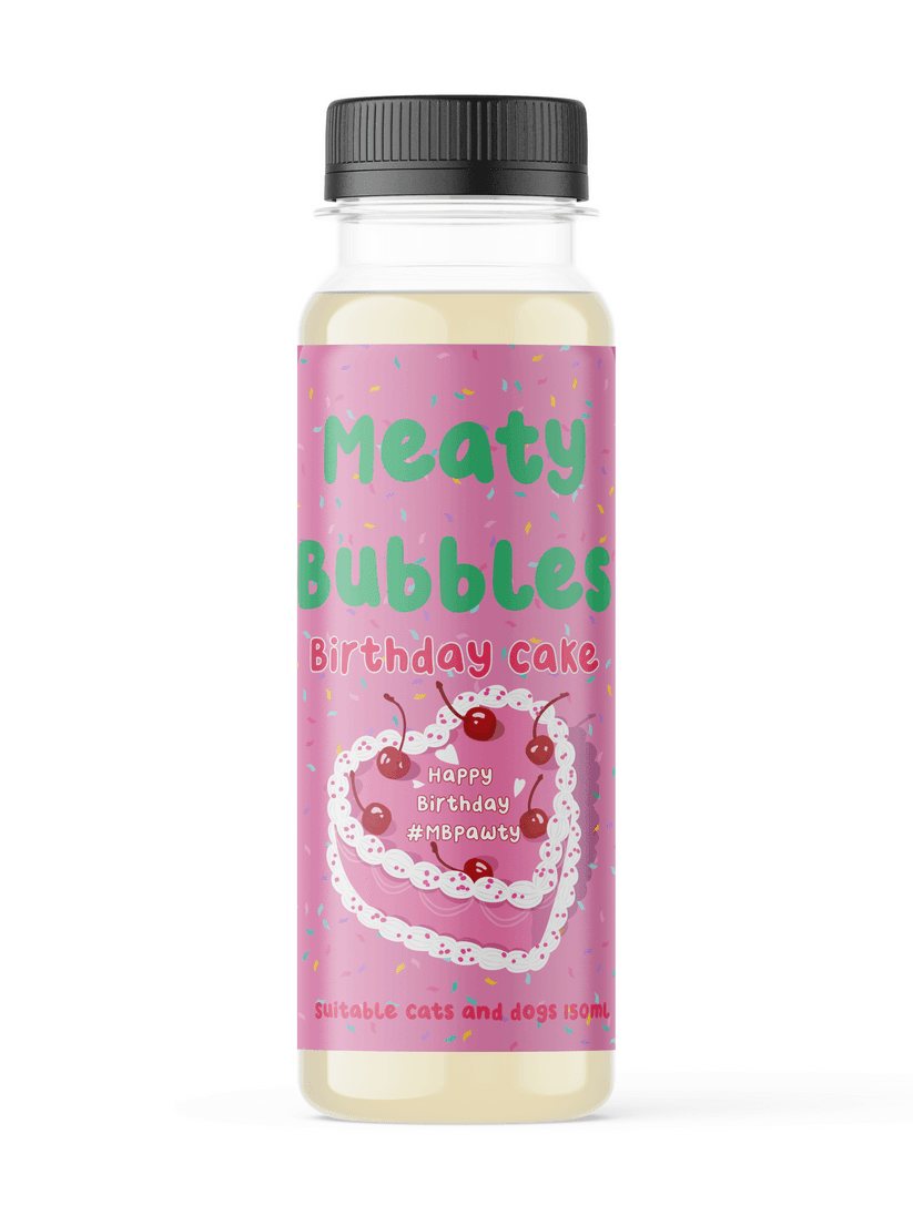 Birthday Cake Flavour Bubbles - North East Pet Shop Meatybubbles