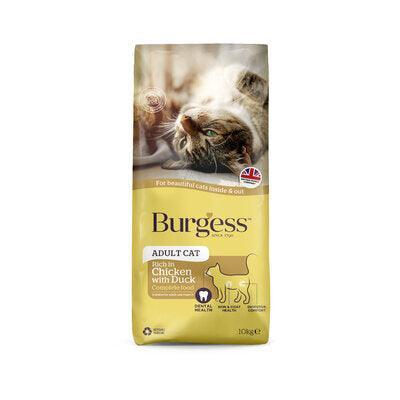 Burgess Chicken & Duck Adult Cat Food - North East Pet Shop Burgess