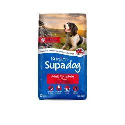 Burgess Supadog Adult Complete Beef 12.5KG - North East Pet Shop Burgess