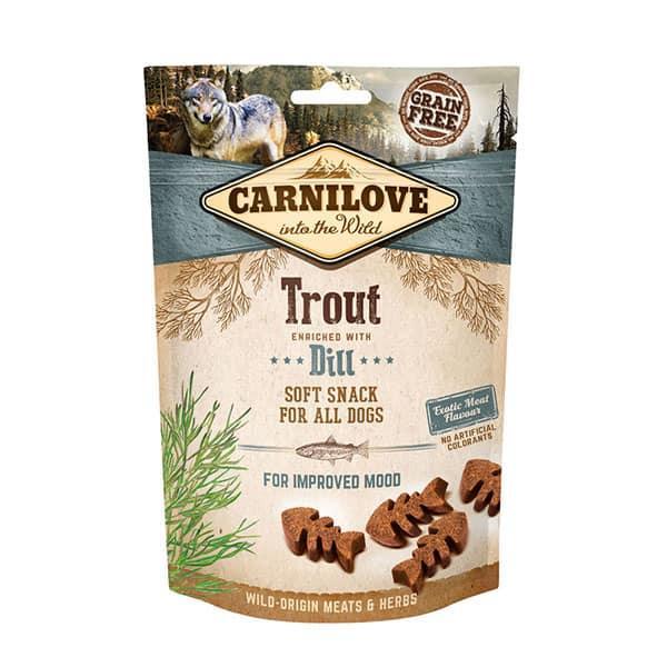 Carnilove Trout enriched with Dill Soft Dog Treats - North East Pet Shop Carnilove