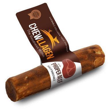 Chewllagen Collagen Beef Flavour Roll Mini 5" Dog Chew 5 pack 35g - North East Pet Shop Chewllagen