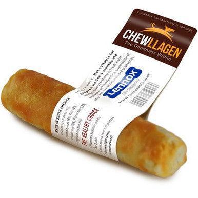 Chewllagen Collagen Chicken Flavour Roll 5 Inch Dog Chew - North East Pet Shop Chewllagen
