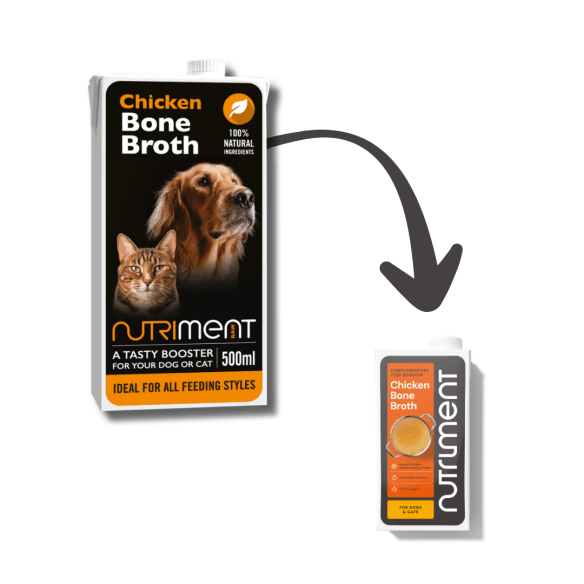 Chicken Bone Broth 500ml - North East Pet Shop Nutriment