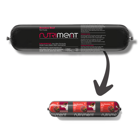 Chubb 1KG - Boneless Beef - Adult Dog Food - North East Pet Shop Nutriment