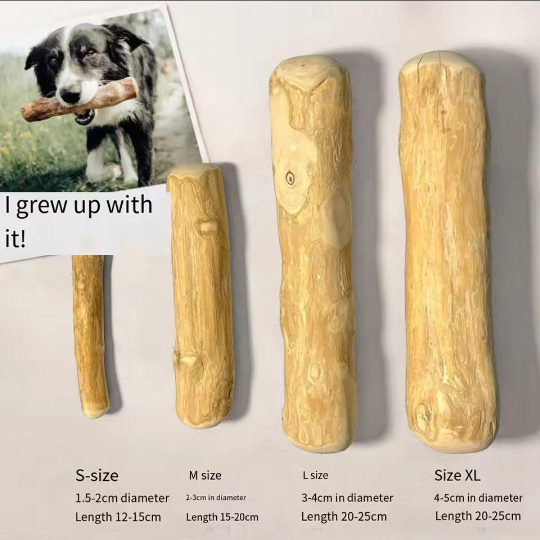 Coffee Wooden Dog Chew (2 Pack) - North East Pet Shop Dog Shack UK