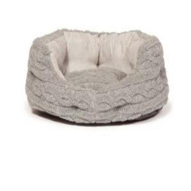 Danish Design Slumber Bed Bobble Pewter 61cm - North East Pet Shop Danish Deisgn