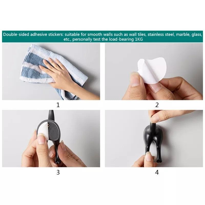 Dog Butt Hook Hanger (Set of 4) - North East Pet Shop Dog Shack UK