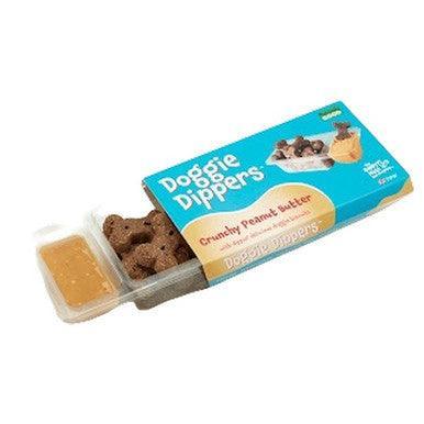 Doggie Dippers Tray 100g Crunchy Peanut Butter - North East Pet Shop Doggie Dippers