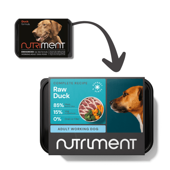 Duck formula - Adult - 500g tub - North East Pet Shop Nutriment