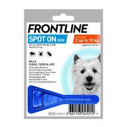 FRONTLINE Spot On Dog Small - 1 pipette, 1's - North East Pet Shop Frontline