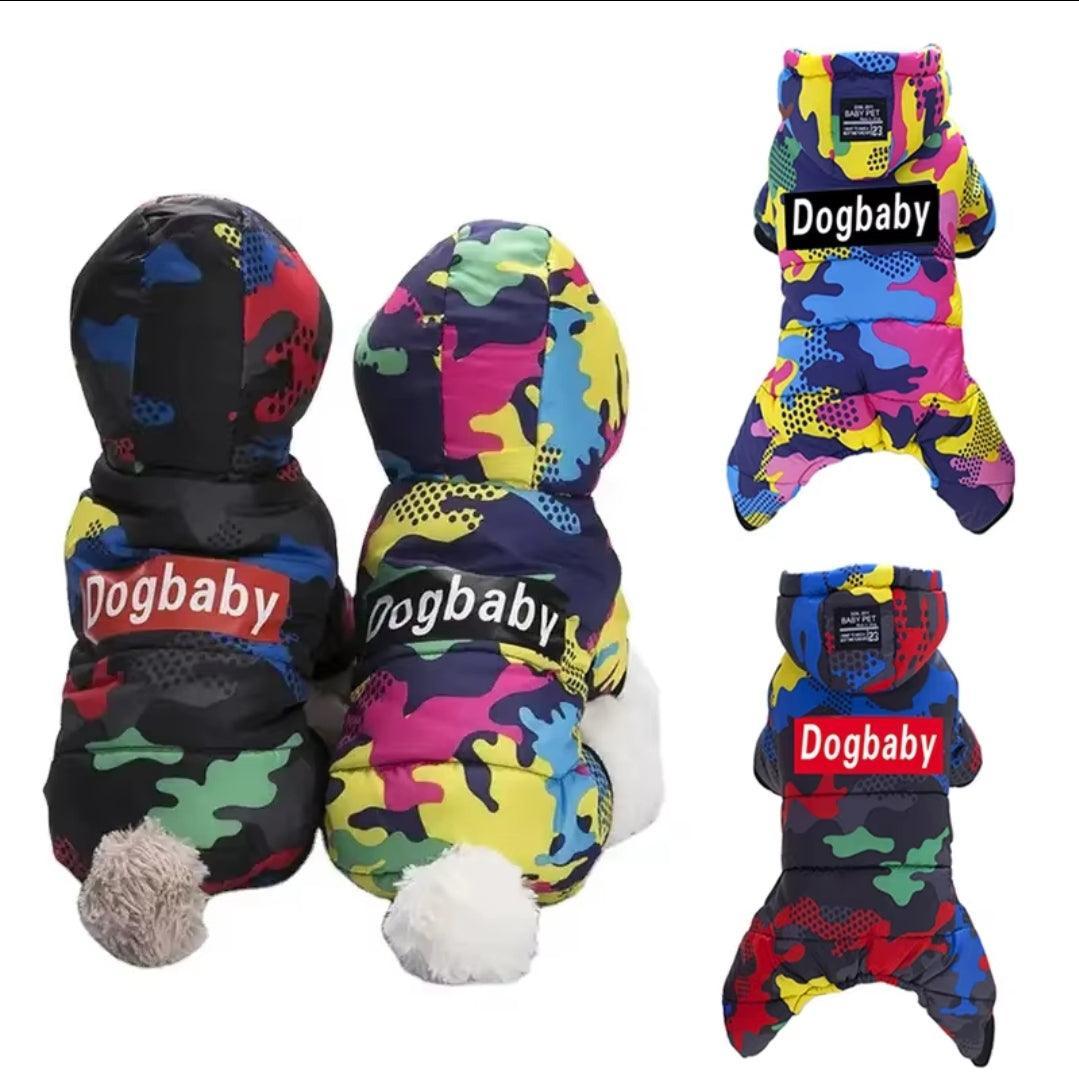 Funky Camo Dog Coat - North East Pet Shop North East Pet Shop