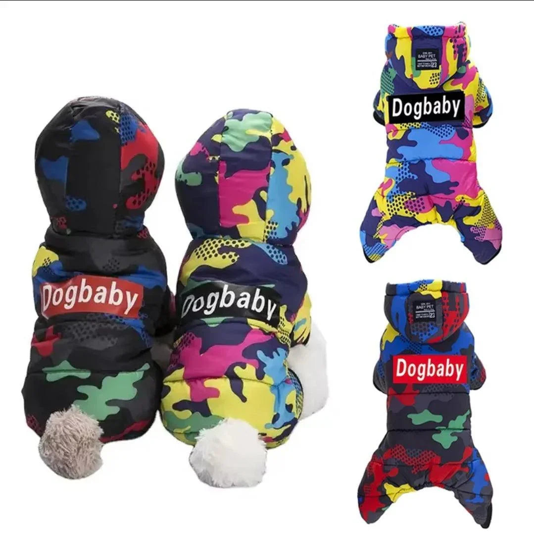 Funky Camo Dog Coat - North East Pet Shop North East Pet Shop