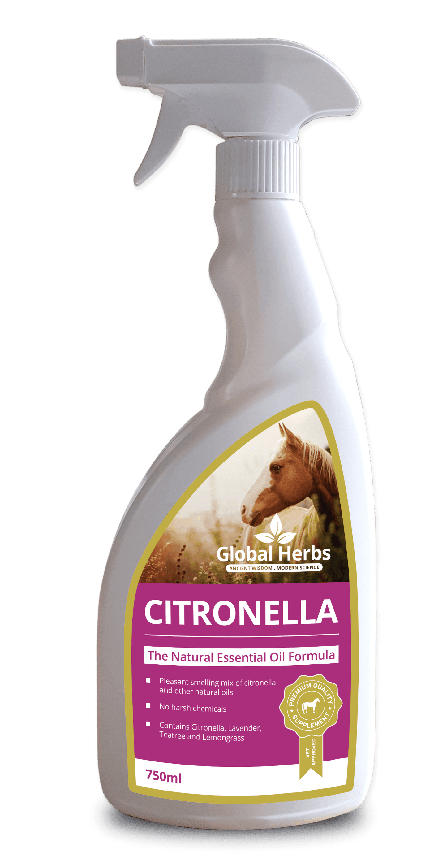 Global H Citronella Spray - North East Pet Shop Global Herbs