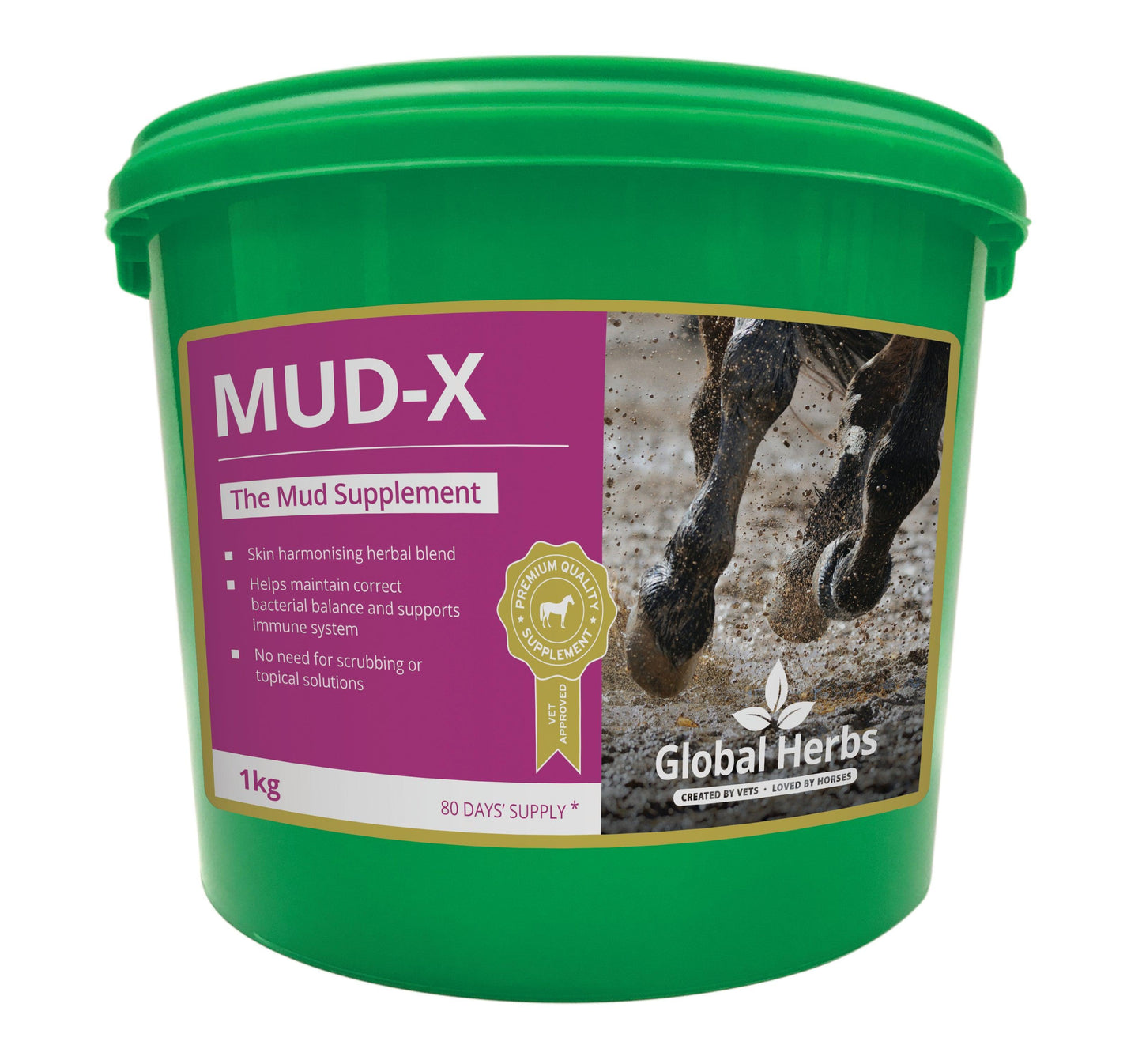 Global H Mud-X - North East Pet Shop Global Herbs