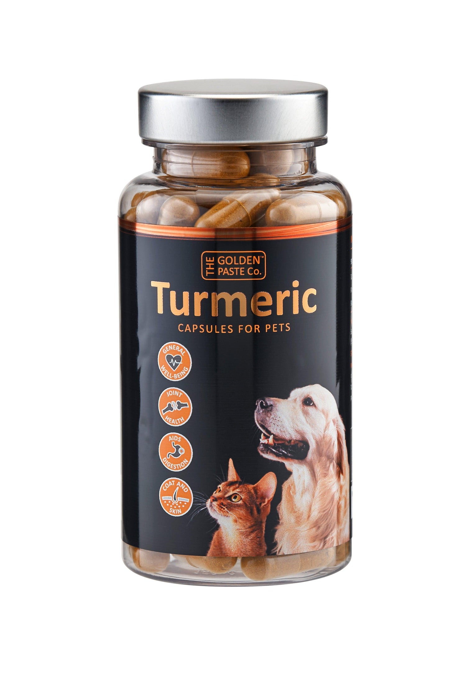 Golden Paste Turmeric for Pets 90 Capsules - North East Pet Shop Golden Paste Company