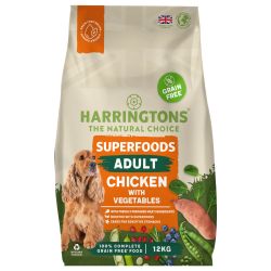 Harringtons Grain Free Hypoallergenic Chicken 12kg Superfoods - North East Pet Shop Harringtons