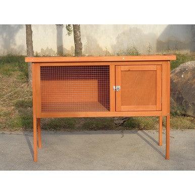 Harrisons Wasdale Single Hutch on Legs Natural 97cm x 50cm x 70cm - North East Pet Shop Harrisons