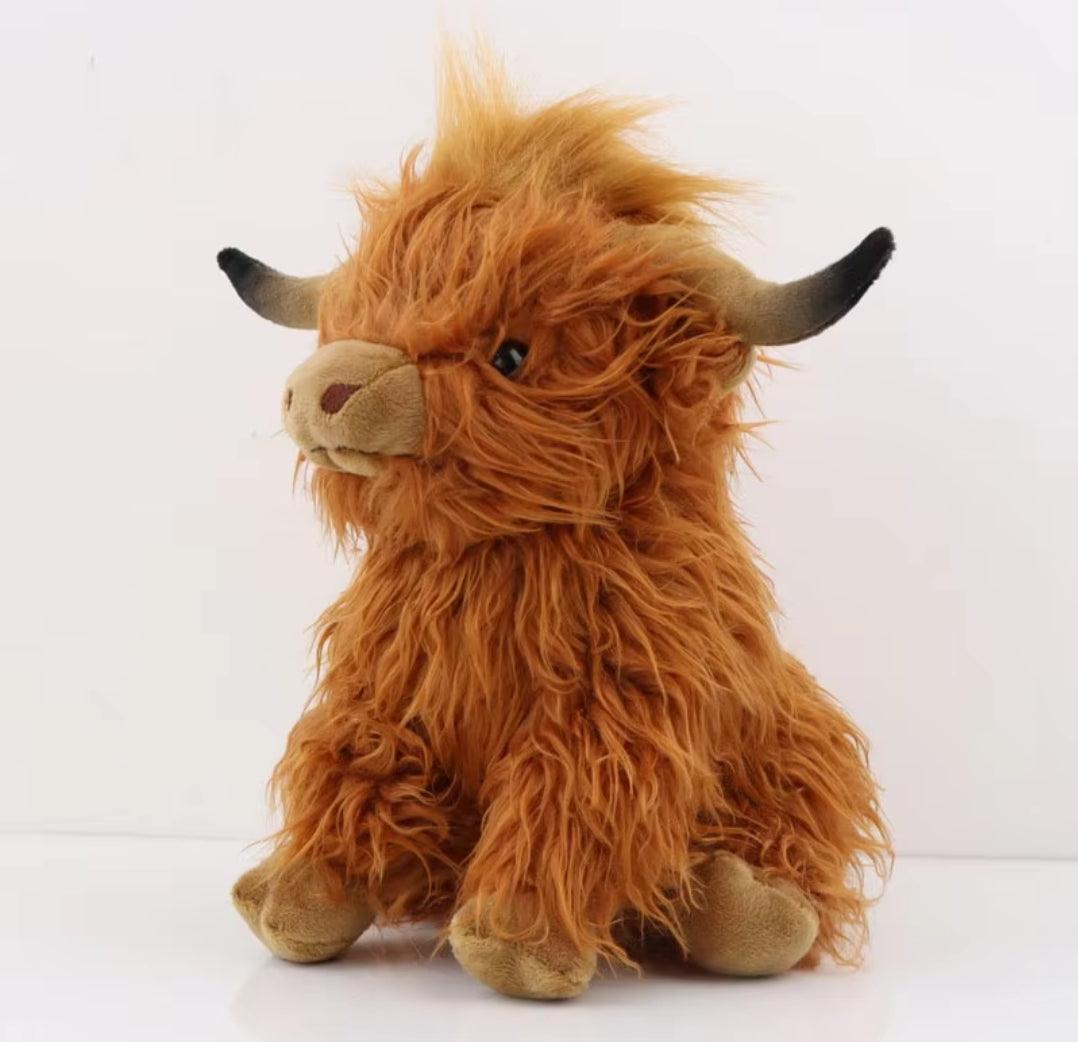 Highland Cow Toy - North East Pet Shop Dog Shack UK